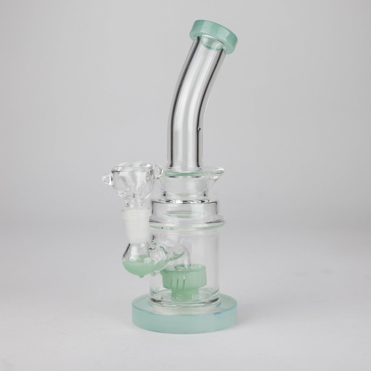 8" Assorted bent neck glass bong Glass Bong Bongzie Smokes