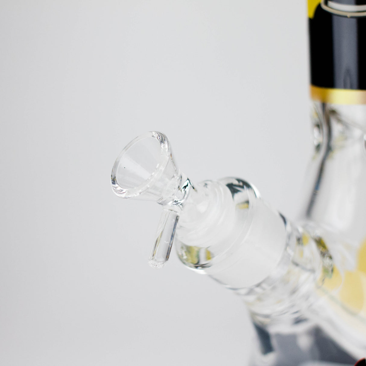 14" Cartoon S Design 7mm Thick Heavy Duty Glass Beaker Bong Glass Bong 777 Smoke