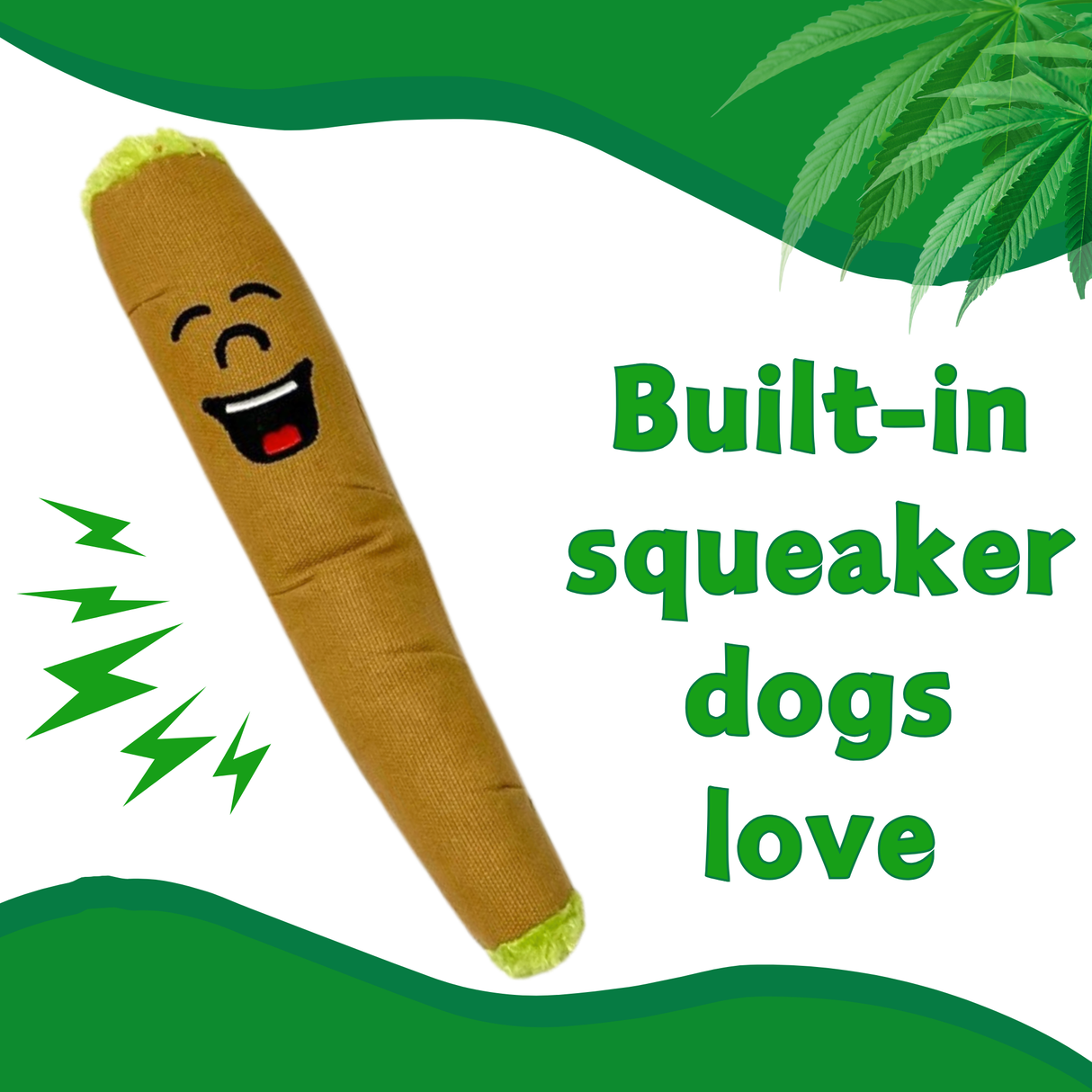 B the Blunt - Squeaky Parody Dog Toy - 10" For Pet PAW20