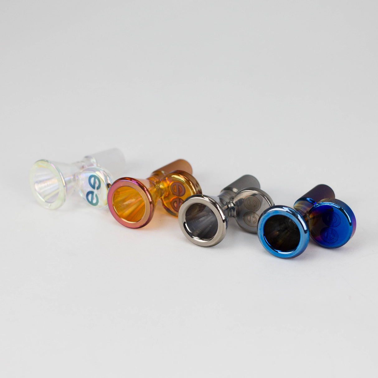 Cheech | Electroplated Glass Bowl – 14mm (Assorted Colors) Bowl · Popper Smoking Cat Distribution
