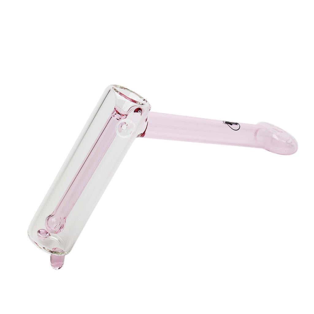Tree Glass | 7.5" Thin Showerhead Hammer Glass Bubbler Glass Pipe Maq Distributors Pink