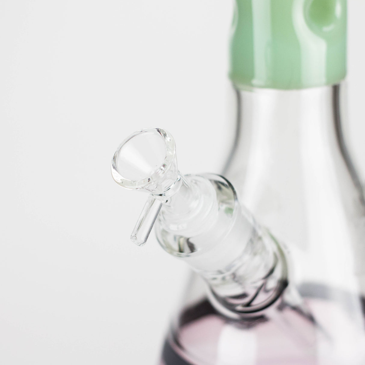 Z18" 7mm Glass Beaker Bong – Stone Age Design with Ice Catcher Glass Bong 777 Smoke