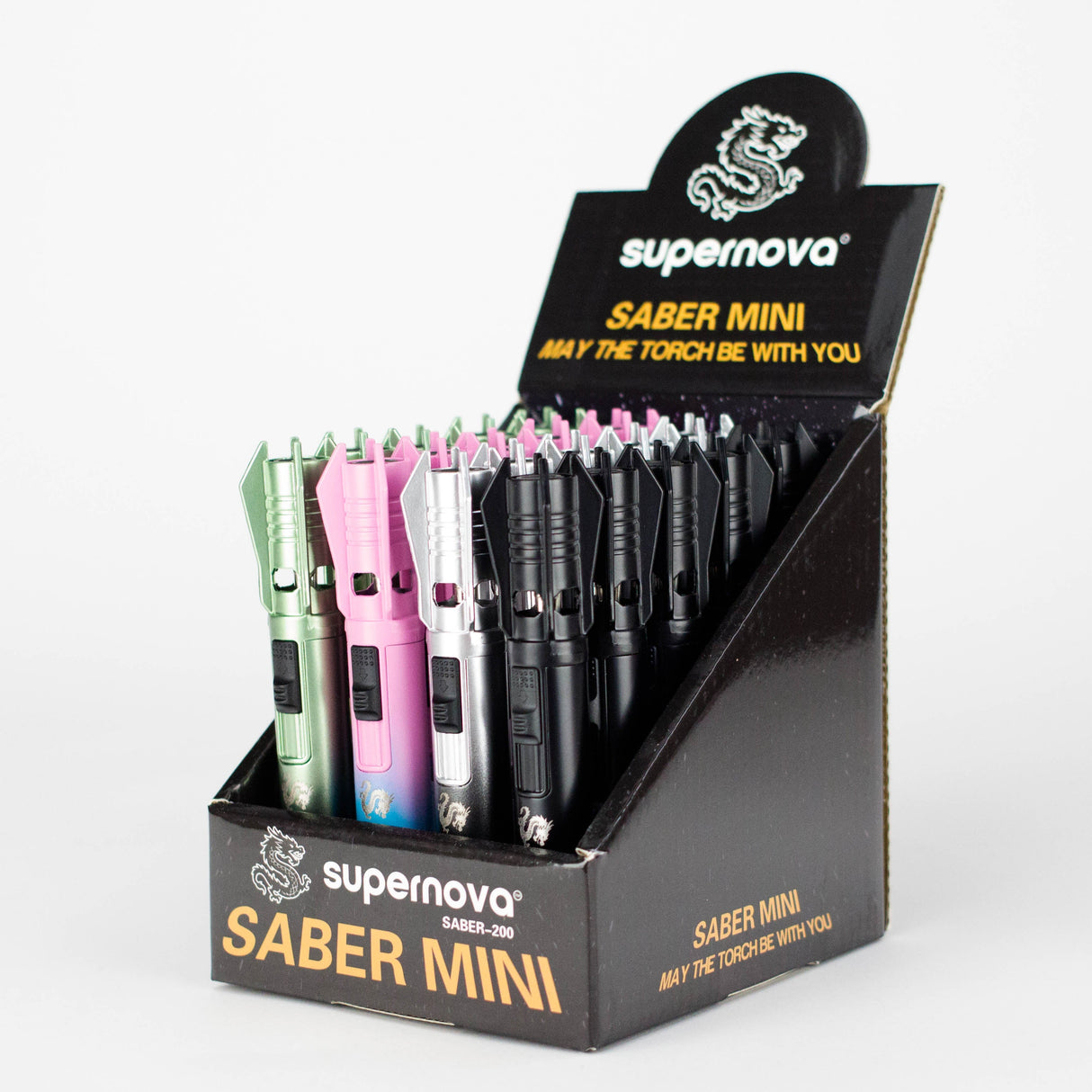 Supernova | Saber Mini Torch Lighters – 5" (20-Pack) Torch Supreme Trading