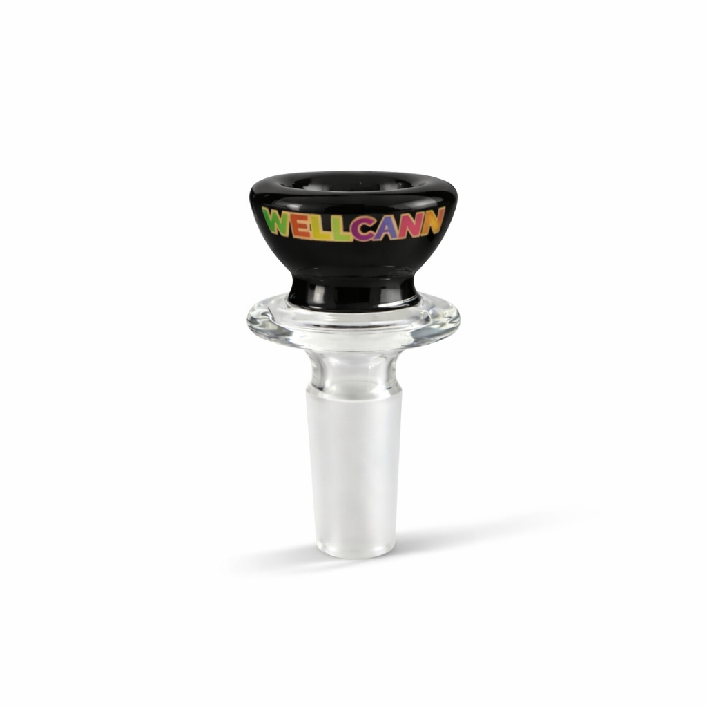 WELLCANN | 15" Heavy Duty Thick Base Beaker Rainbow Glass Bong Super Supplys Inc