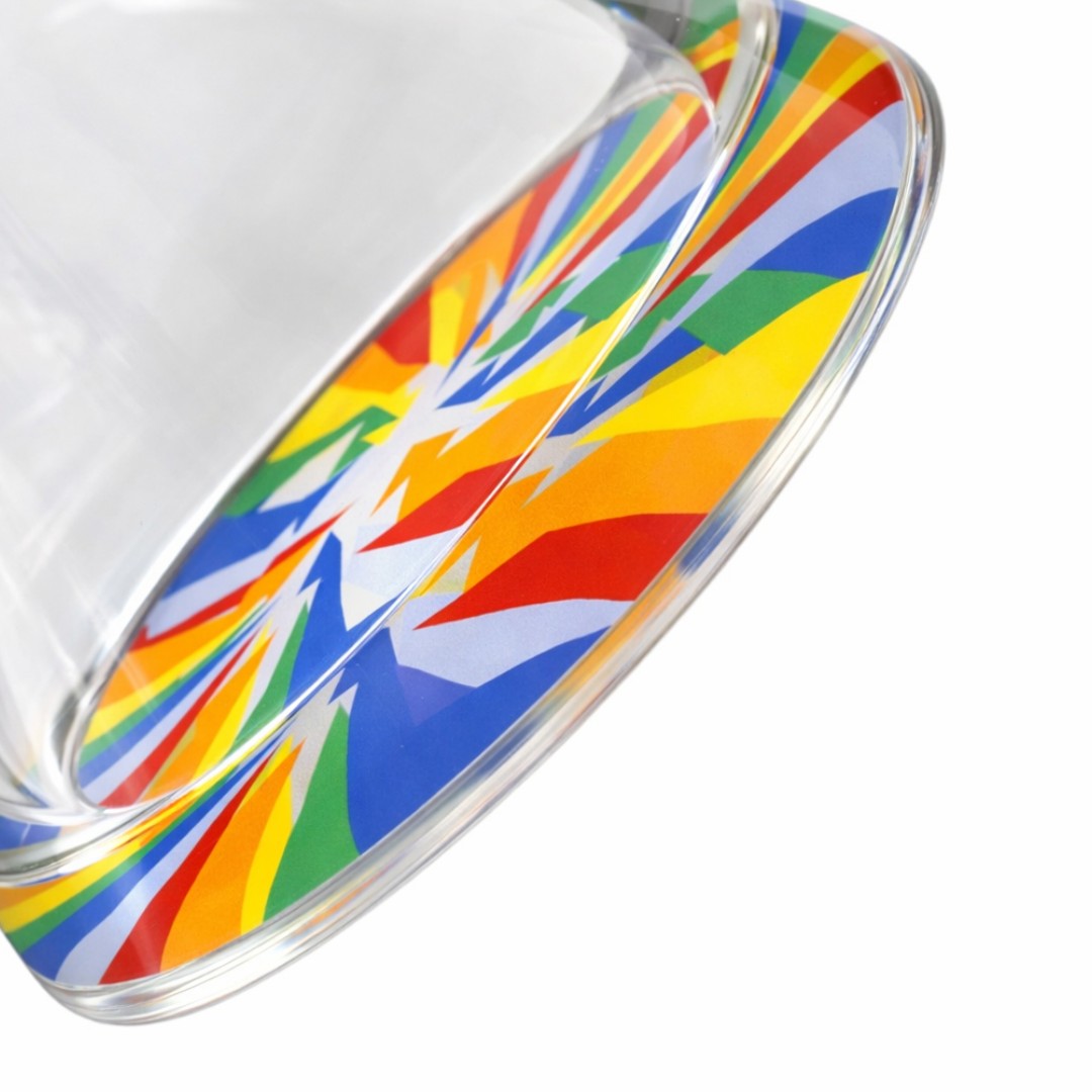 WELLCANN | 15" Heavy Duty Thick Base Beaker Rainbow Glass Bong Super Supplys Inc