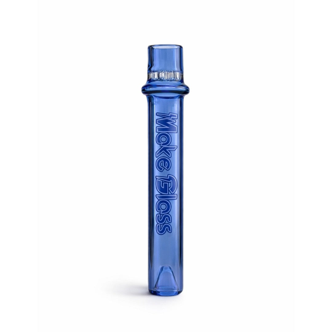 4" Glass One Hitter Glass Pipe Super Supplys Inc Blue