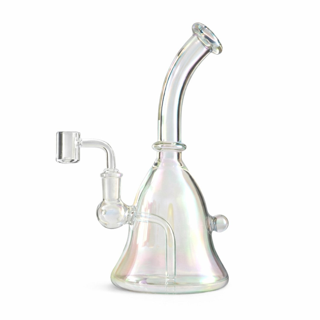 Fortune | 9" Iridescent Glass Rig Glass Bong Fortune