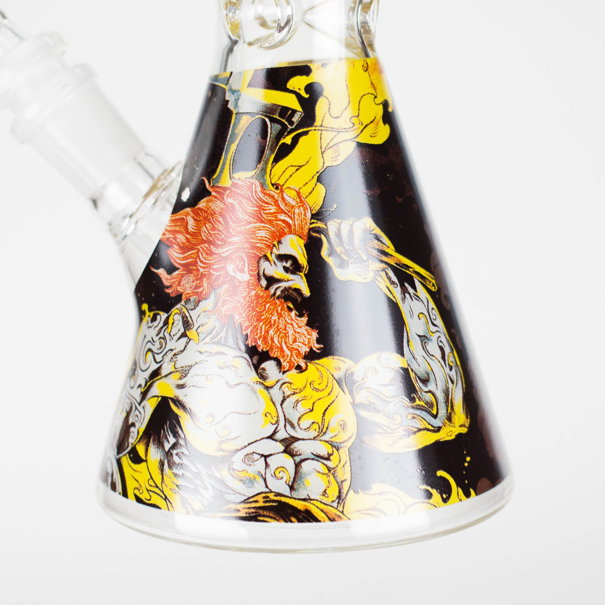 Z10" Myth Design Glass Beaker Bong Glass Bong 777 Smoke