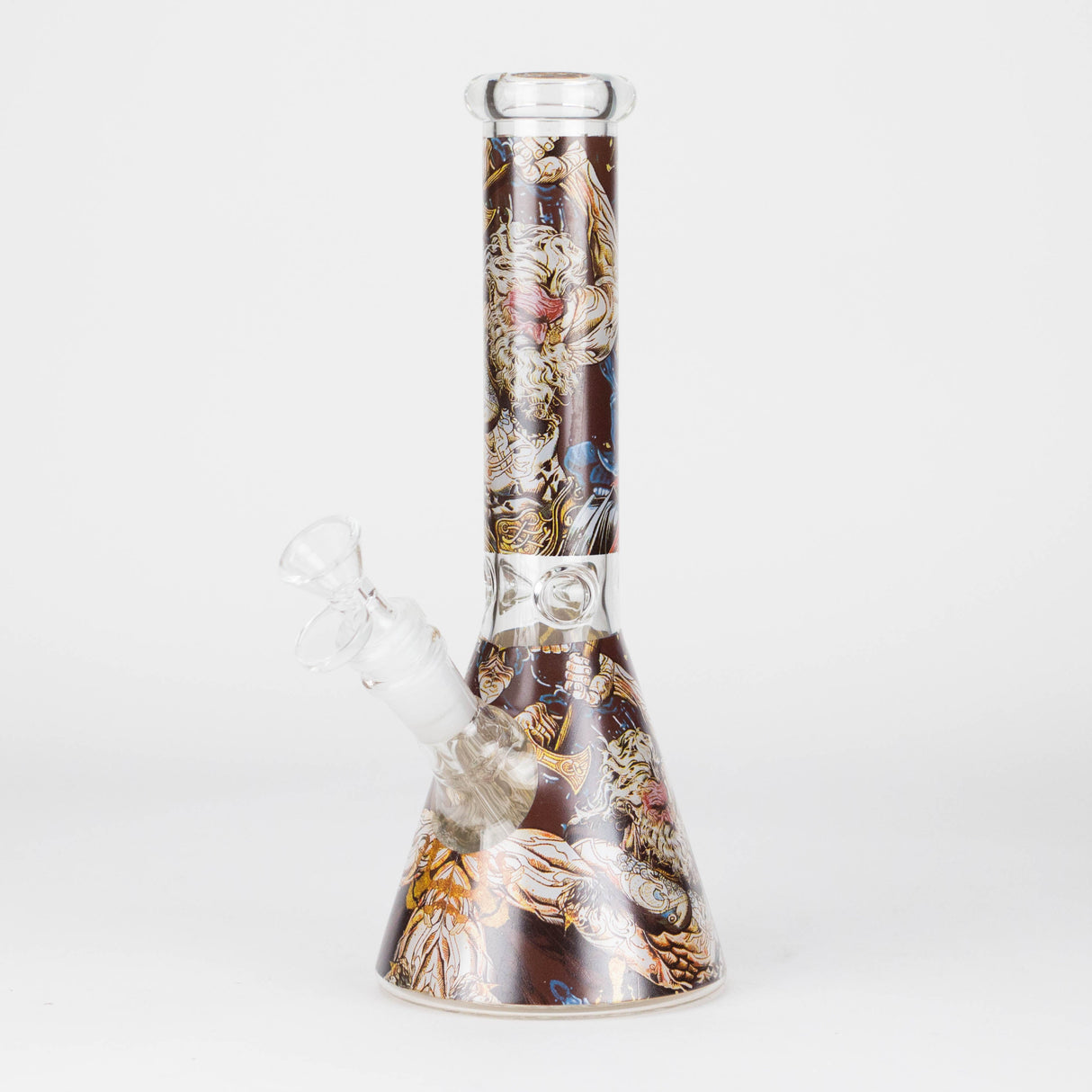 Z10" Myth Design Glass Beaker Bong Glass Bong 777 Smoke Design2
