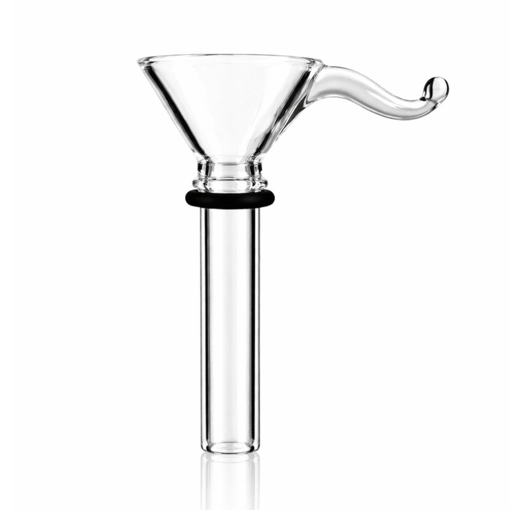 2" Glass Stem Part with Handle – 2 Pack