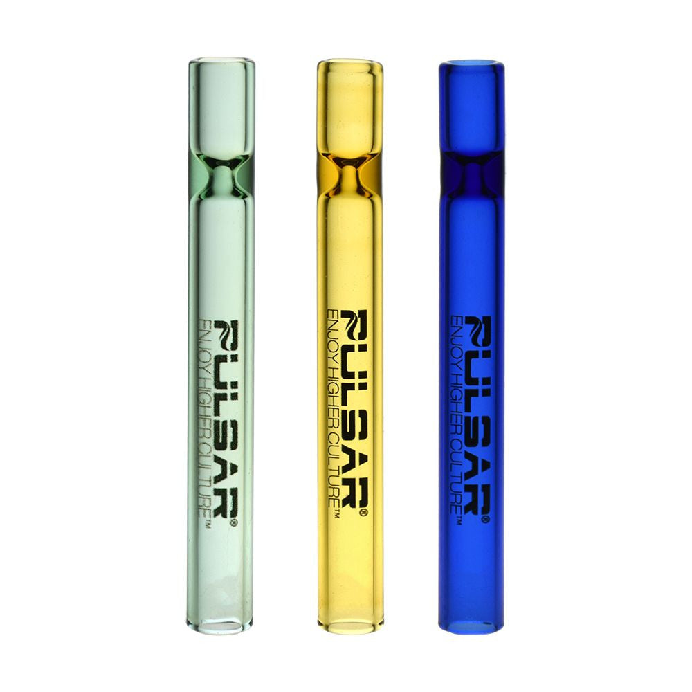 Pulsar | 4" Glass Taster 100CT DISPLAY Assorted Colors One Hitter Smoking Cat Distribution(S)