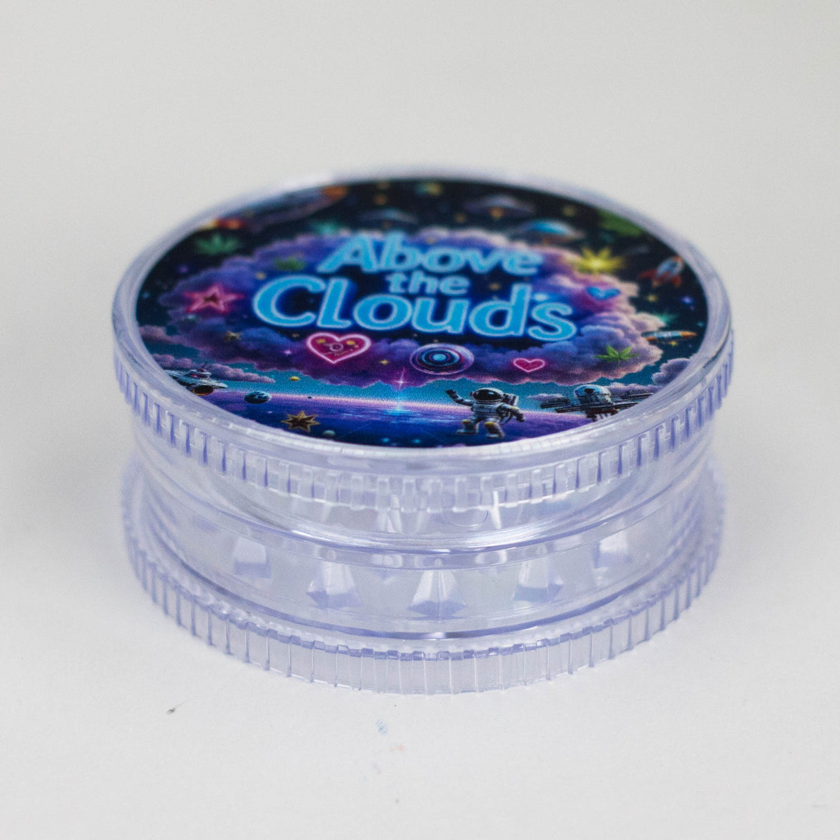 2.5" Above Cloud Design Acrylic Grinder – 3-Layer (Box of 12)