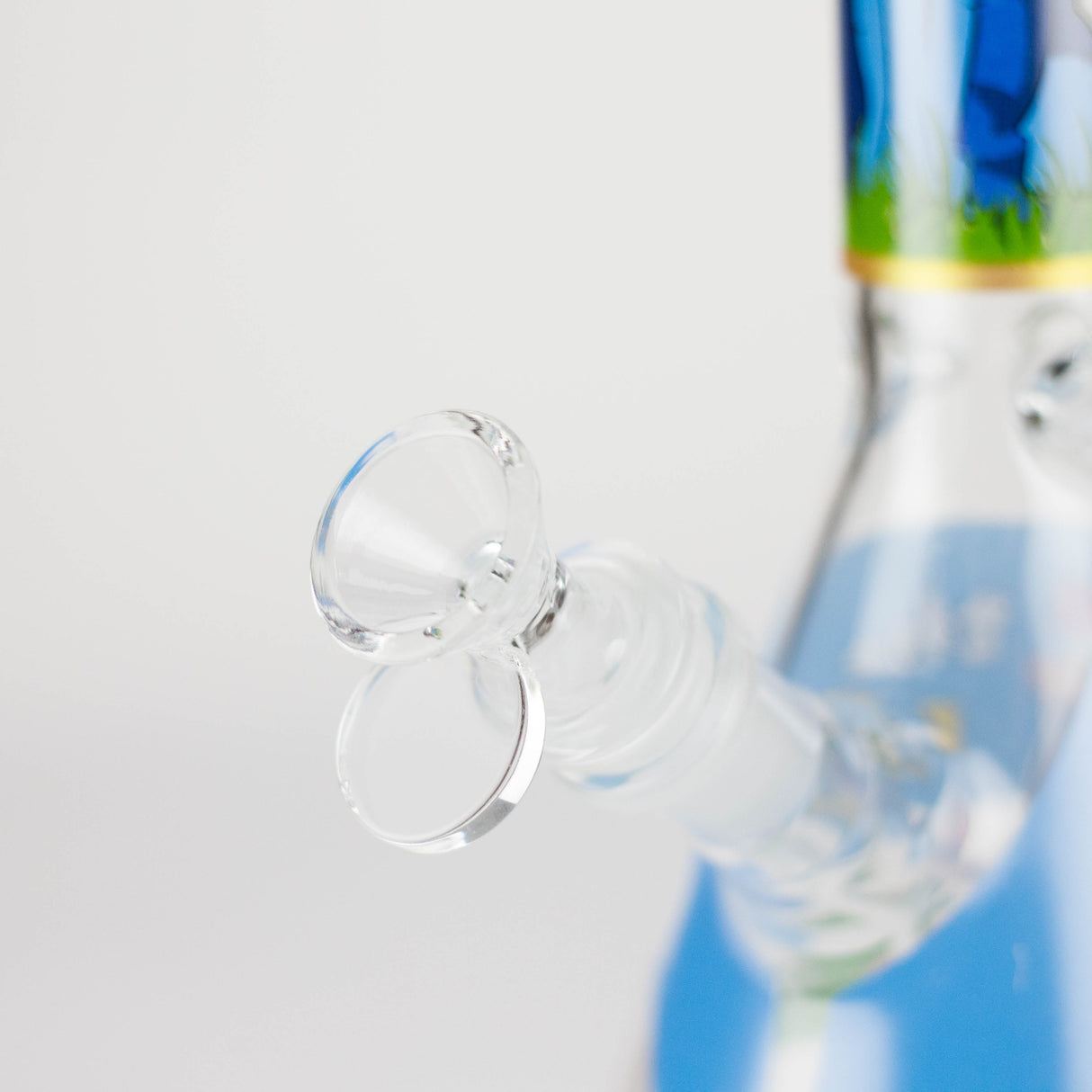 10" Cute Animals Design Glass Beaker Bong Glass Bong 777 Smoke
