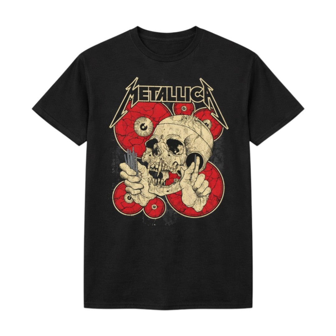 Metal Graphic Tee – 100% Cotton Heavyweight T-Shirt Short Sleeve Super Supplys Inc Medium