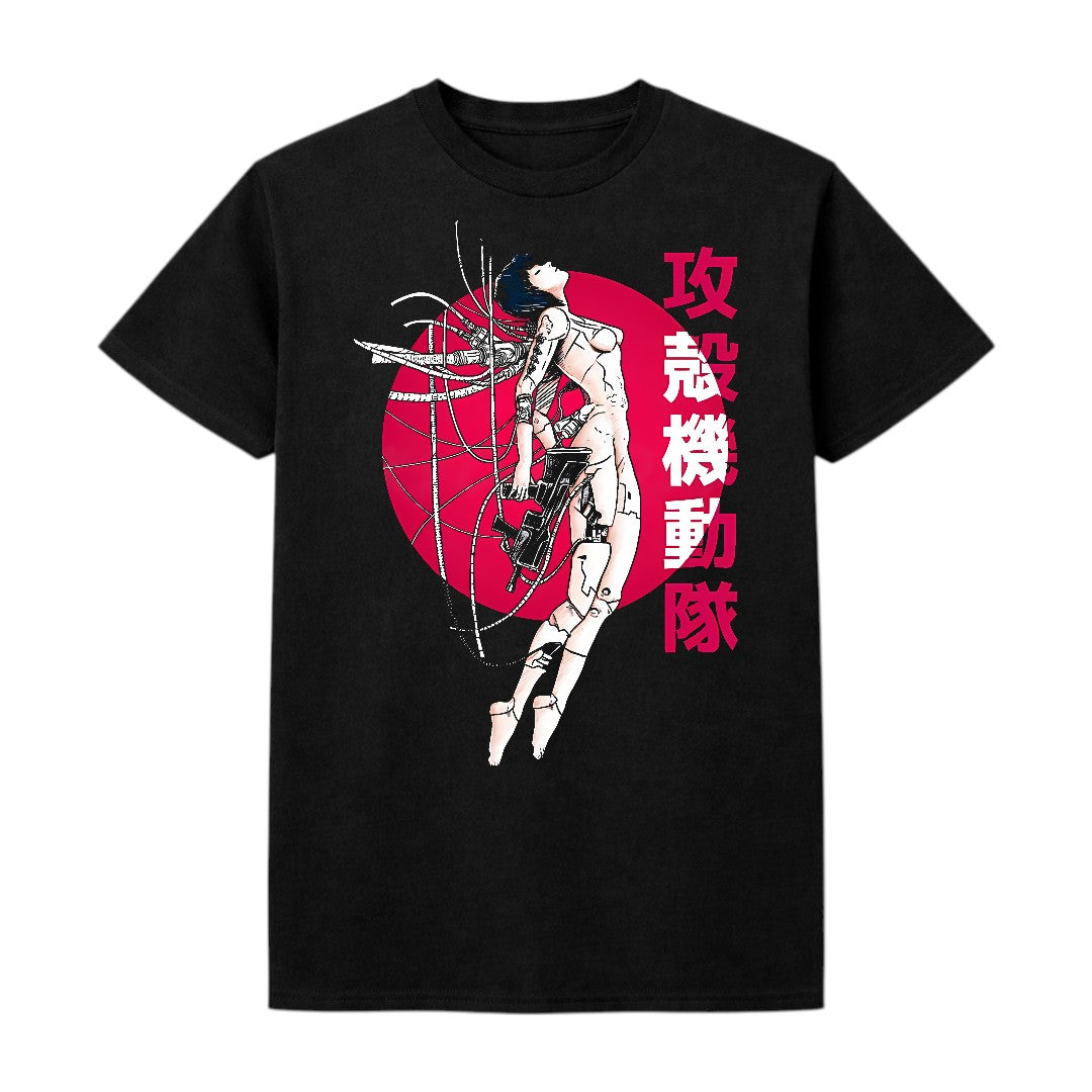 Ghost Graphic Tee – 100% Cotton Heavyweight T-Shirt Short Sleeve Super Supplys Inc Medium