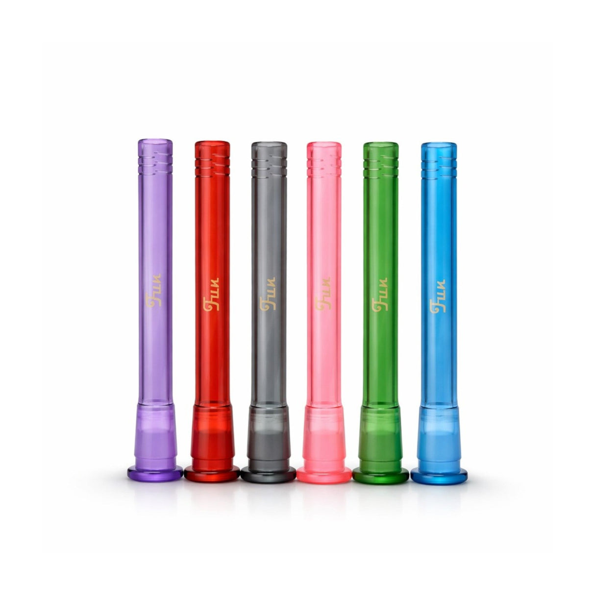 Fortune | 5" Color Glass Downstem Downstem · Bowlstem Fortune