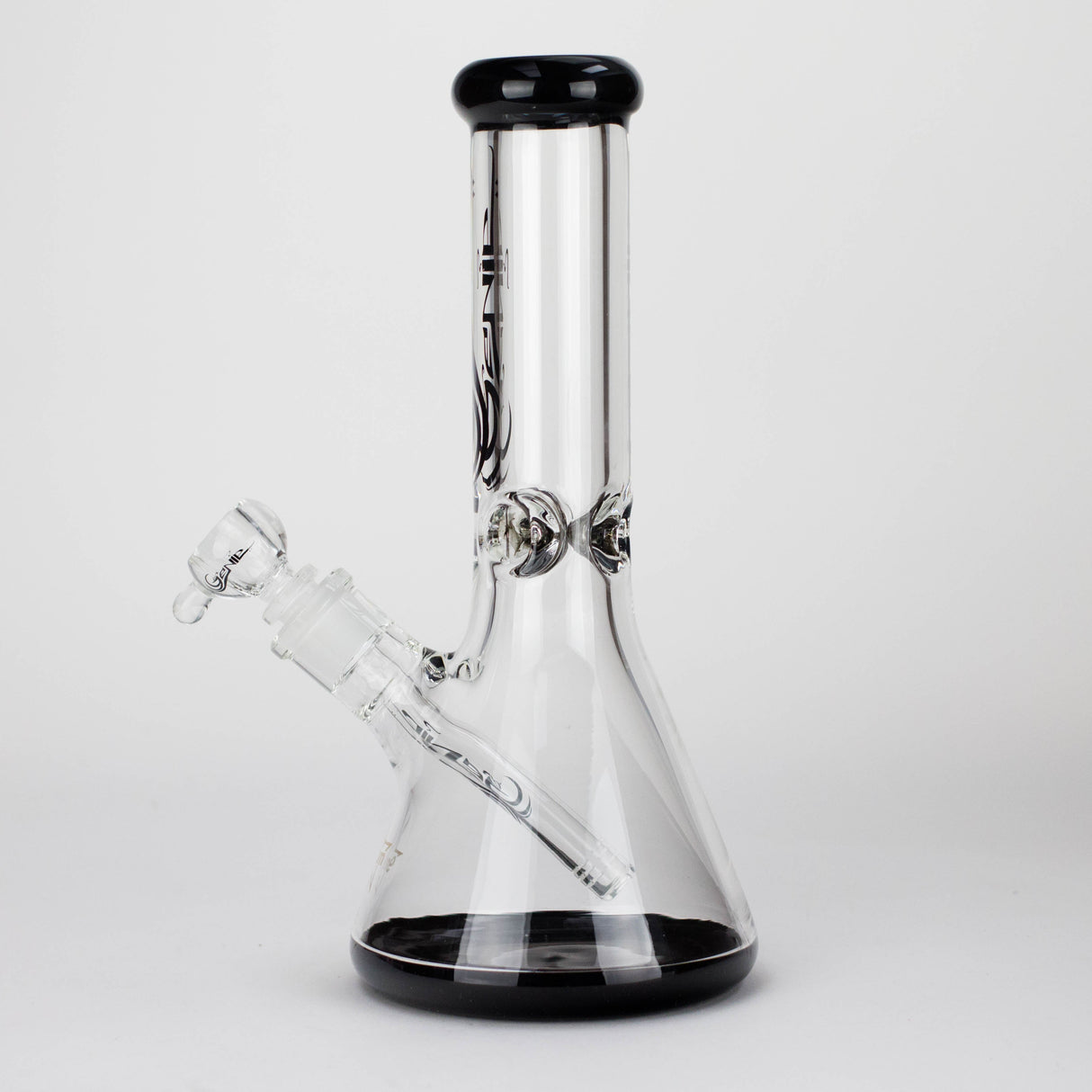 Genie | 12" Classic Beaker Bong – 9 mm Thick Clear Glass ( F7-001 ) Glass Bong ONE