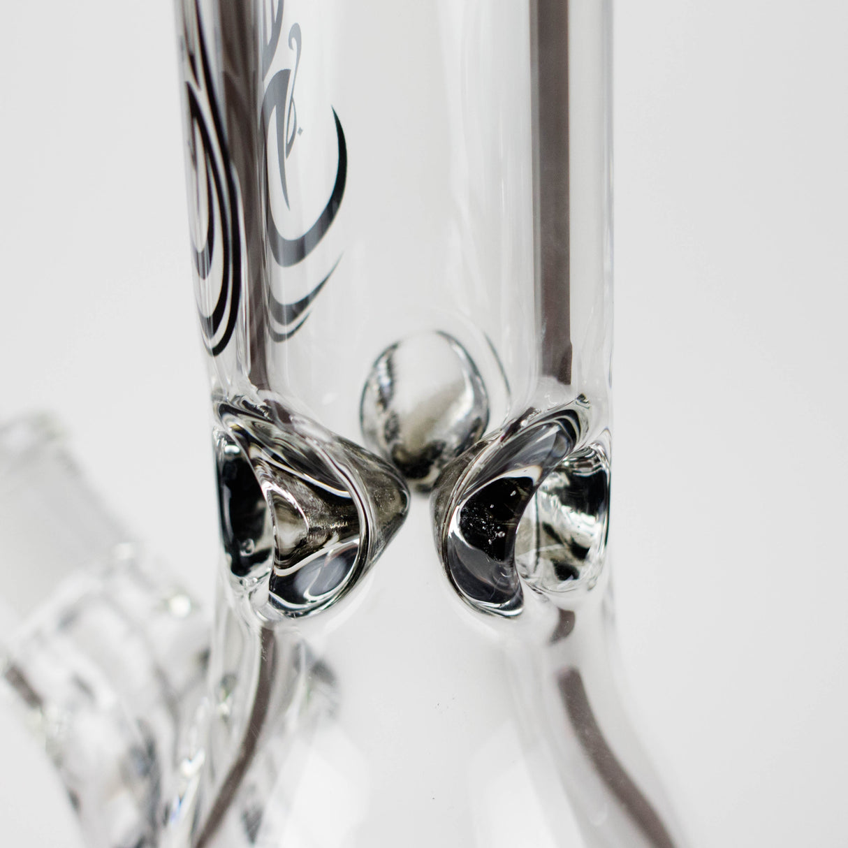 Genie | 12" Classic Beaker Bong – 9 mm Thick Clear Glass ( F7-001 ) Glass Bong ONE