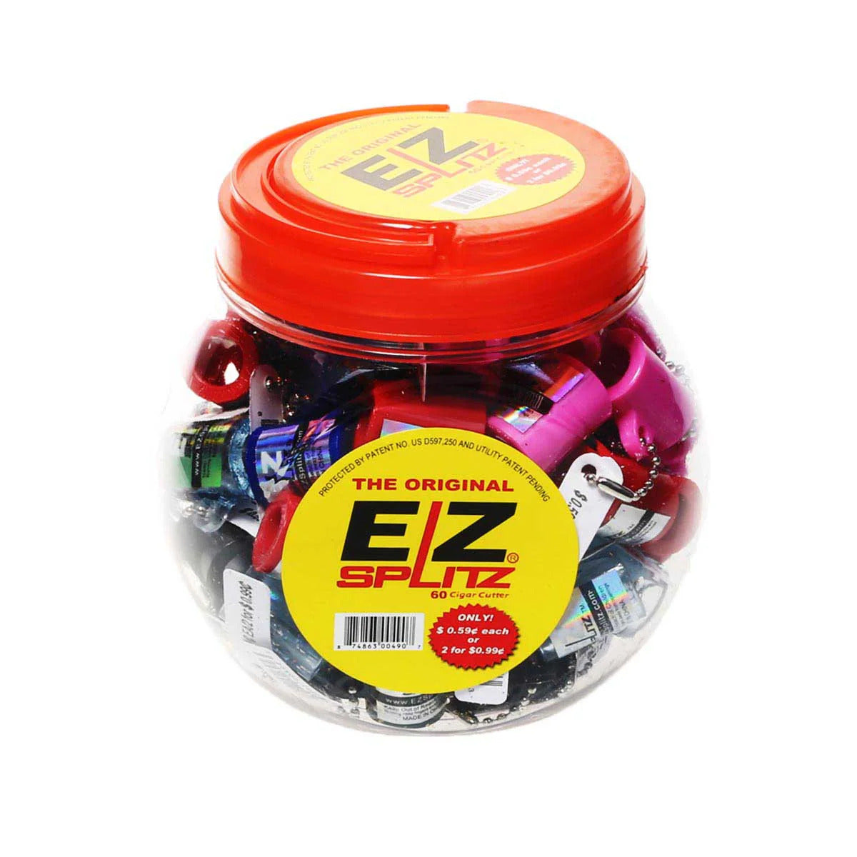 EZ SPLITZ | CIGARILLO BLUNT SPLITTER - 60 CT Cutter PINNACLE DISTRIBUTORS INC.