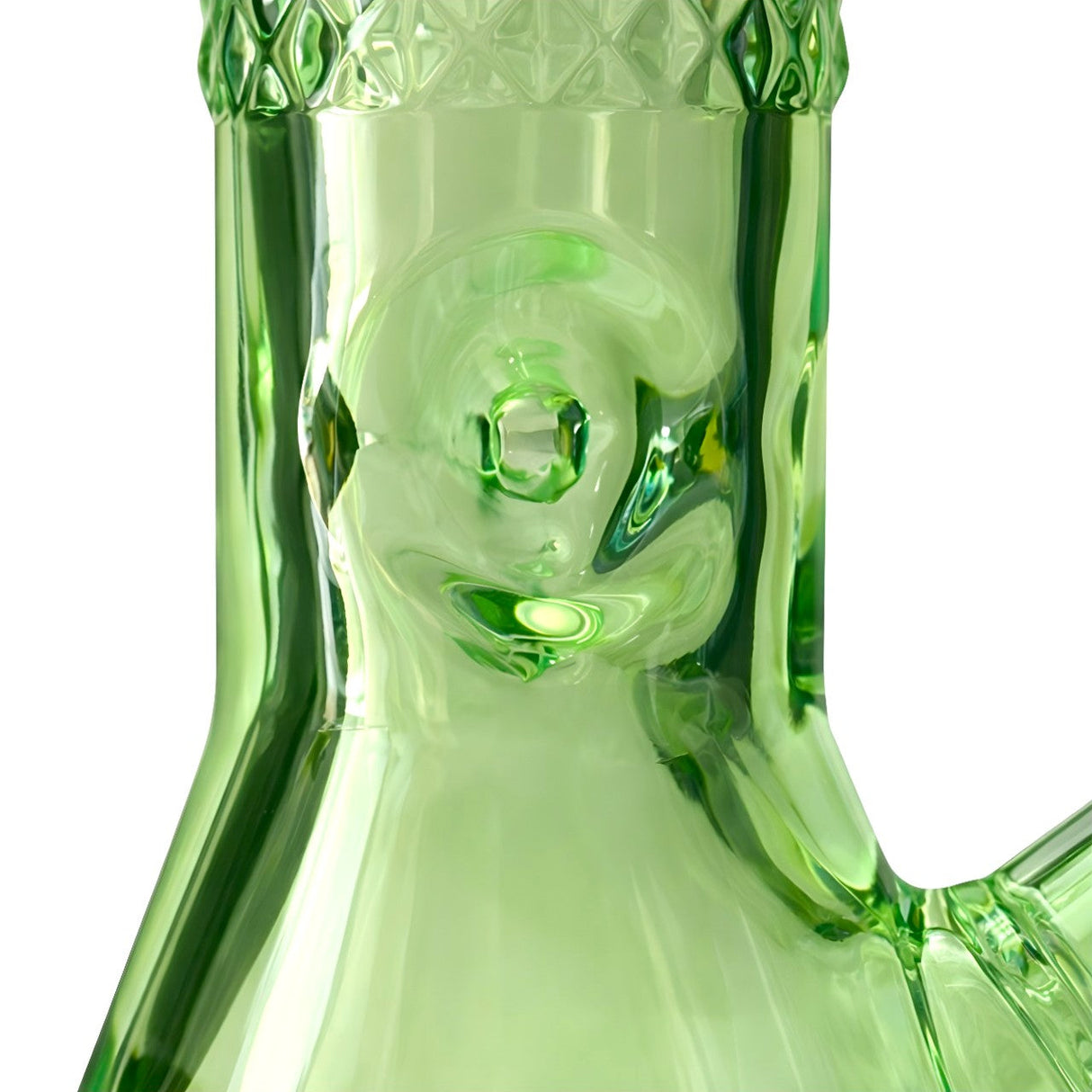 12.5” Diamond Beaker Bong – 7mm Thick Glass w/ Gift Box Glass Bong Super Supplys Inc