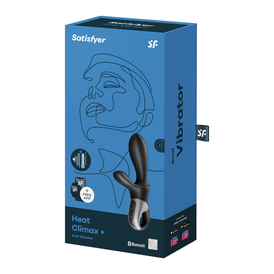 Satisfyer | Heat Climax+ Black Vibrator JAL