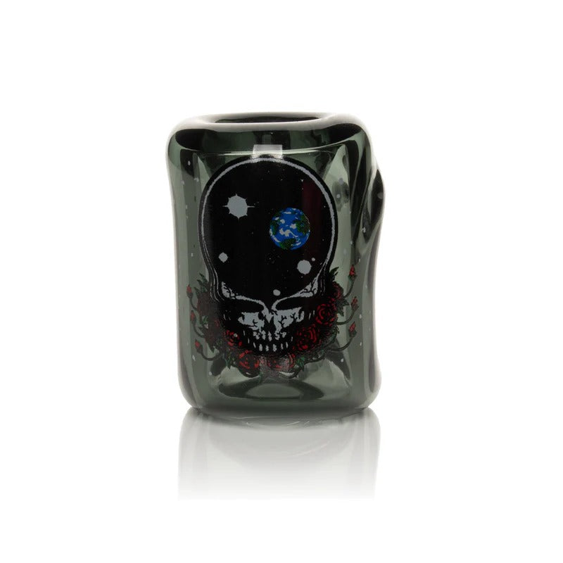 Grateful Dead x GEAR Premium® | 5.5" Space Your Face Sherlock Hand Pipe In Collectible Tin Glass Pipe West Coast Gifts