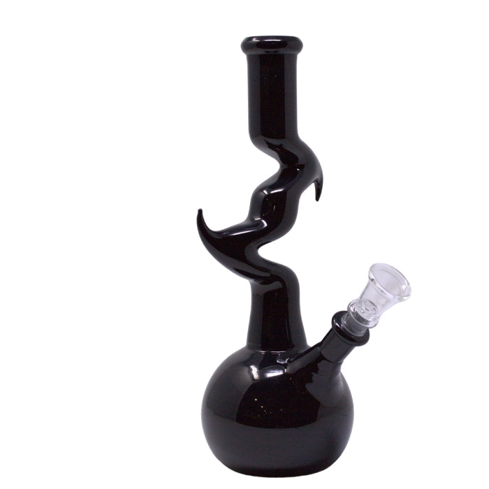 10" Netted Design Zong Bong-New Glass Bong Maple Craft Inc Black