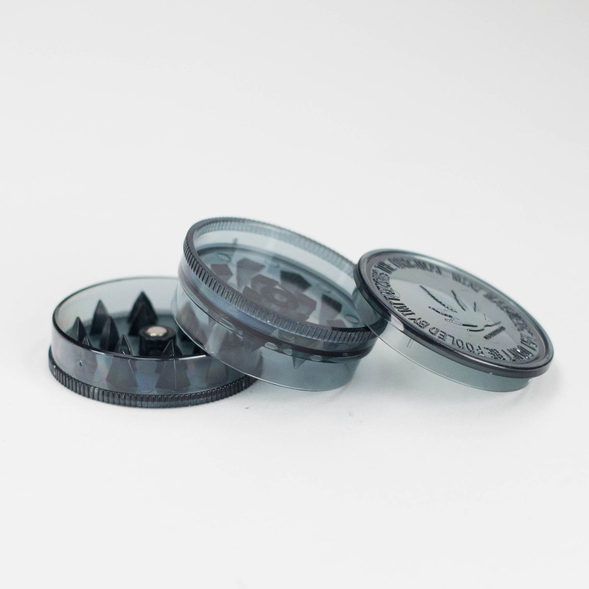 Magnetic Plastic Grinder 2-Part with Blister Pack – Box / 12 Pack Display Pack LEHIGH WHOLESALE