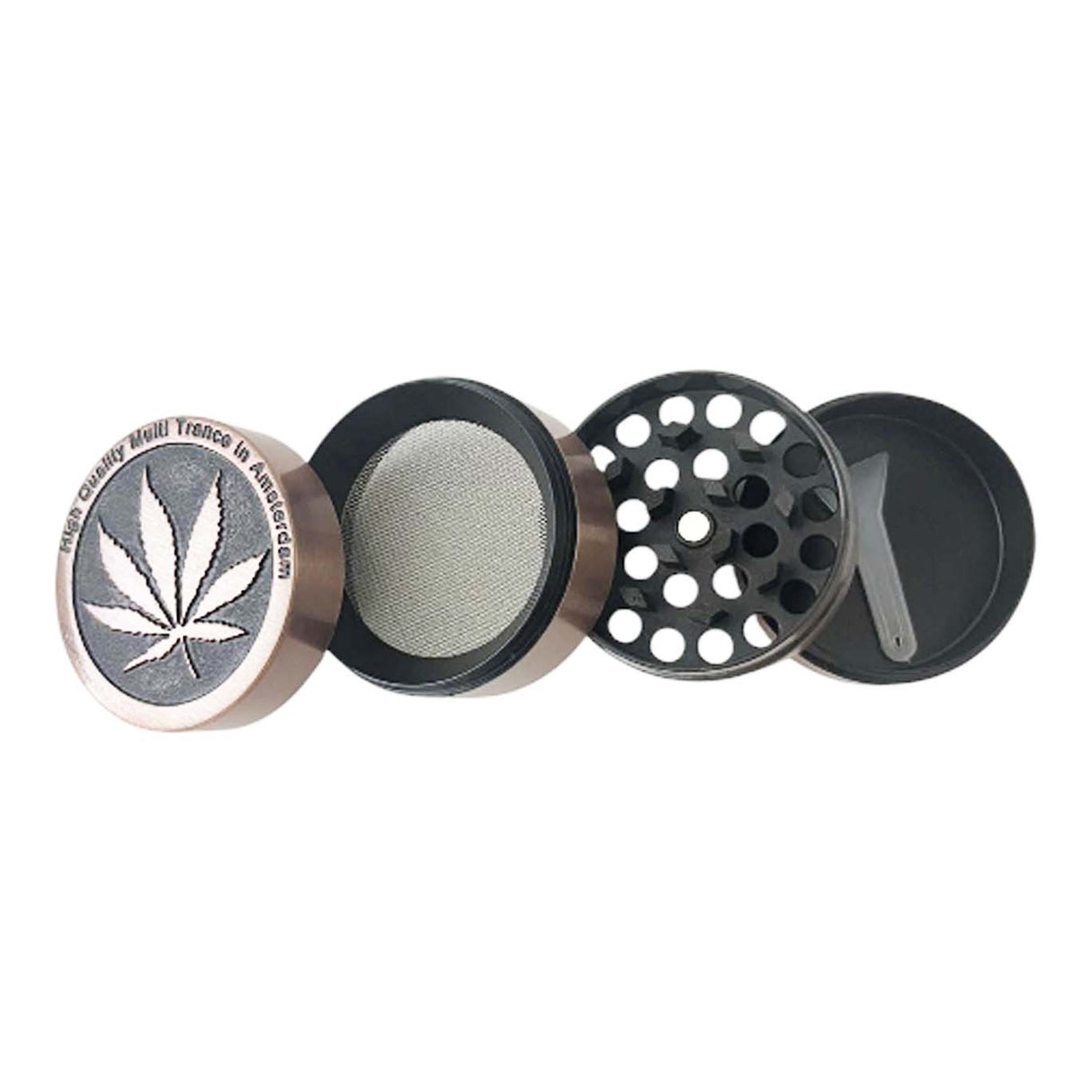 Misfit Pocket Mill 40mm*38mm Zinc Grinder-12 Pcs/Display Display Pack Super Supplys Inc