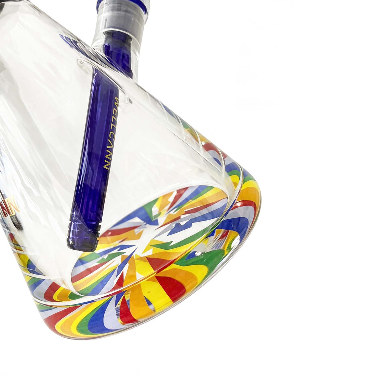 Wellcann 17" Prism Base Beaker Bong Glass Bong Super Supplys Inc