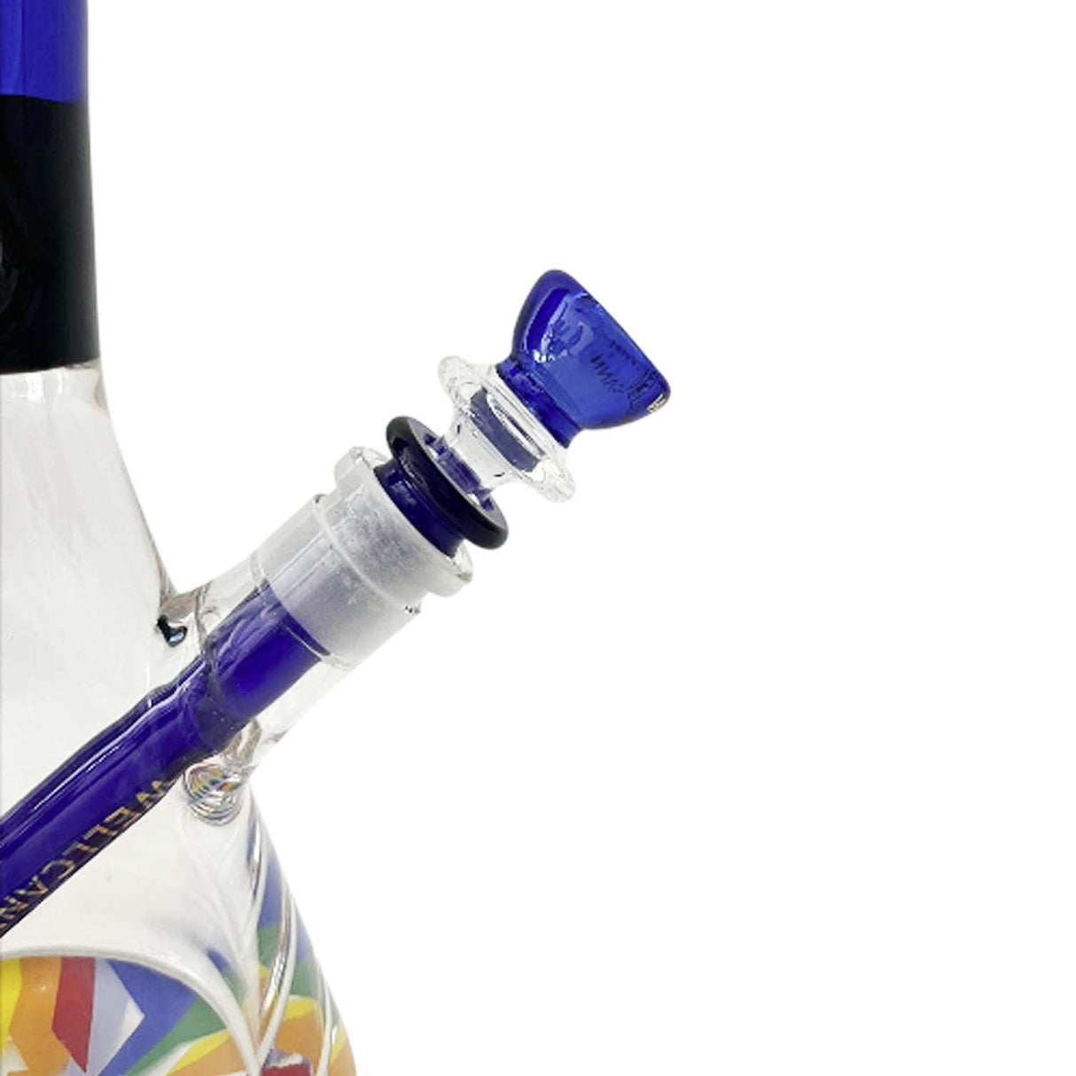Wellcann 17" Prism Base Beaker Bong Glass Bong Super Supplys Inc