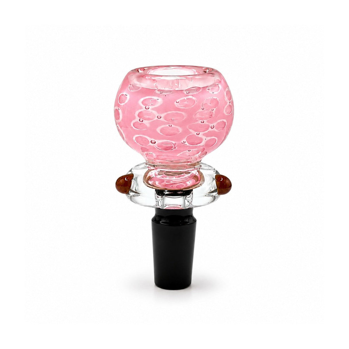 14mm Bubble Marble Bowl Piece Bowl · Popper Super Supplys Inc Pink