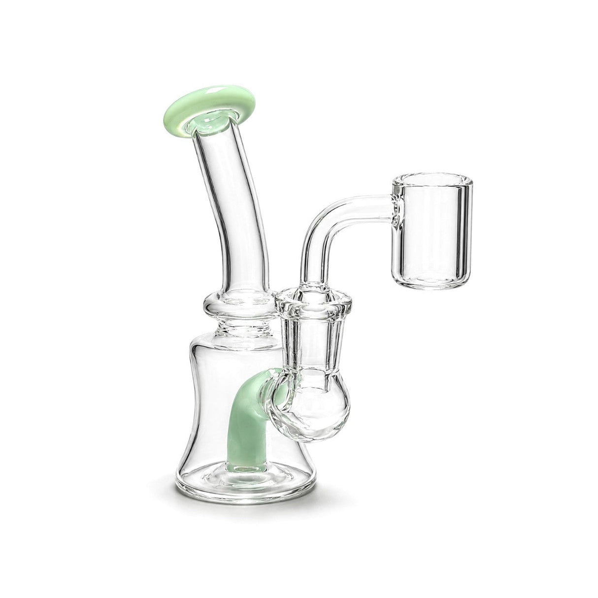 5" Mini Bell Perc Dab Rig Set Glass Rig Super Supplys Inc