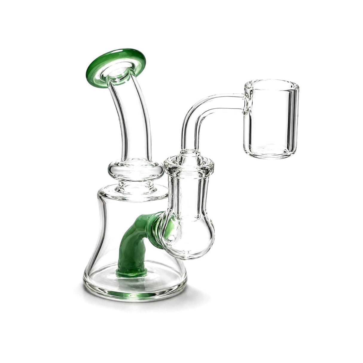 5" Mini Bell Perc Dab Rig Set Glass Rig Super Supplys Inc
