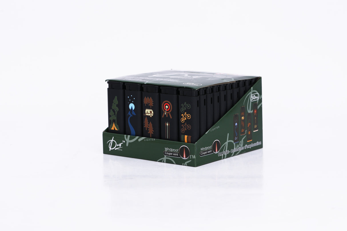 DUCO™ | ALPINE – EXPLORE COLLECTION (Display of 50) Lighter ONE TRADING