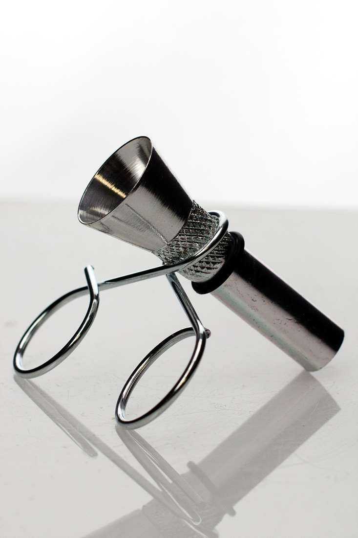 Metal bowl slide with clip Downstem · Bowlstem ONE 2"- 2050