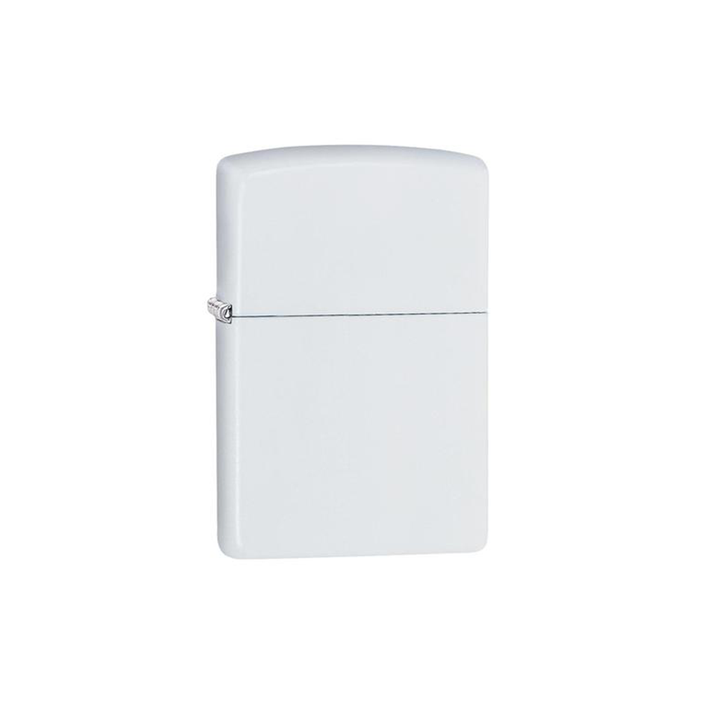 Zippo 214 Regular White Matte Zippo Lighter ONE