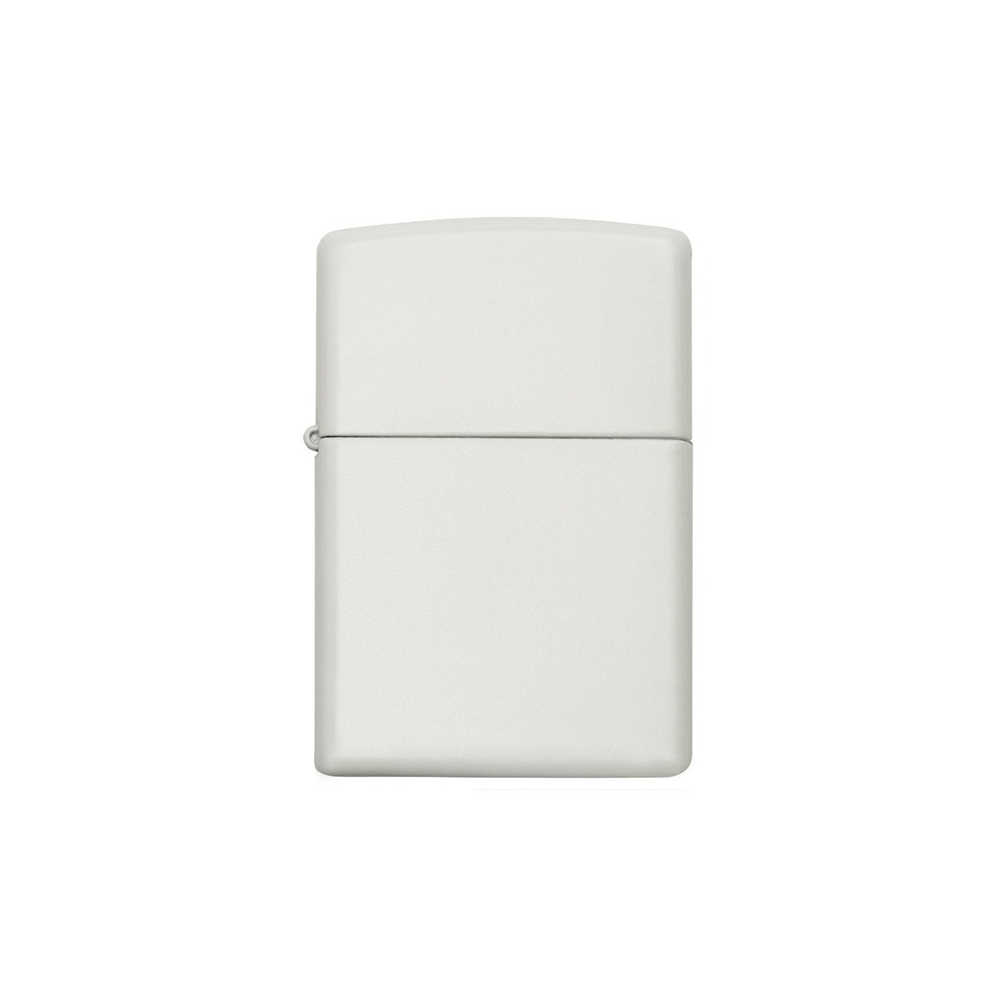 Zippo 214 Regular White Matte Zippo Lighter ONE