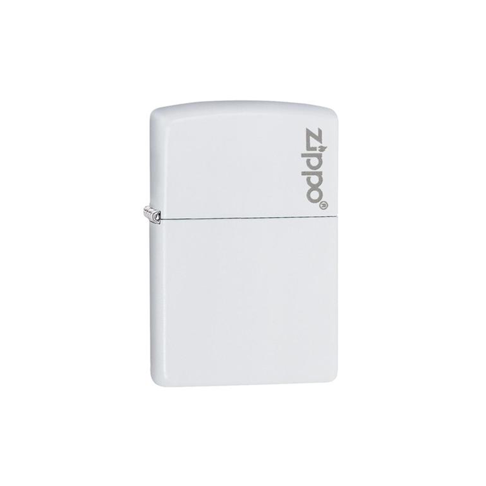 Zippo 214ZL White Matte with Zippo logo Zippo Lighter ONE