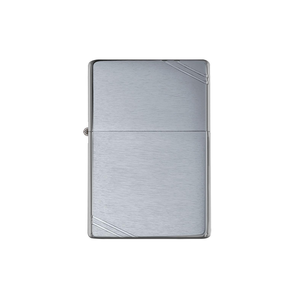 Zippo 230 Vintage BR Fin Chrome Zippo Lighter ONE
