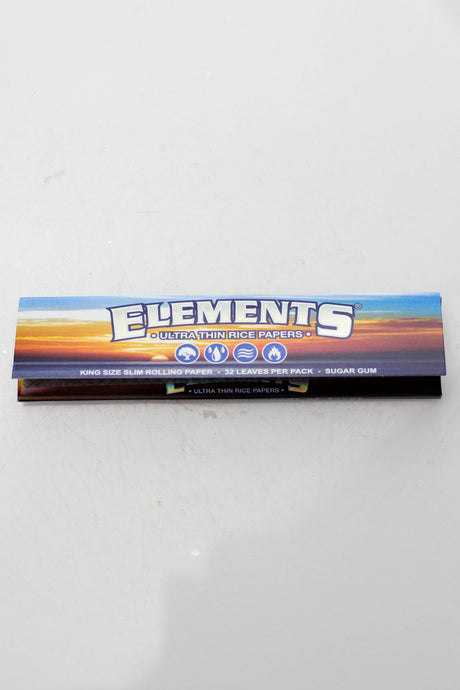 Elements Rice smoking Papers 1 - 1/4" Size ONE King Slim