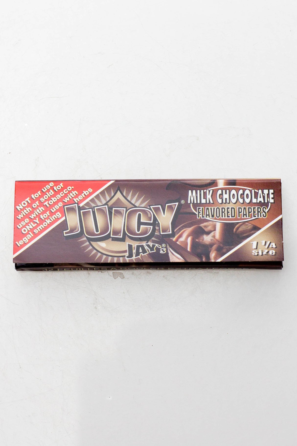 Juicy Jay’s Rolling Papers 1 - 1/4" Size ONE Milk Chocolate