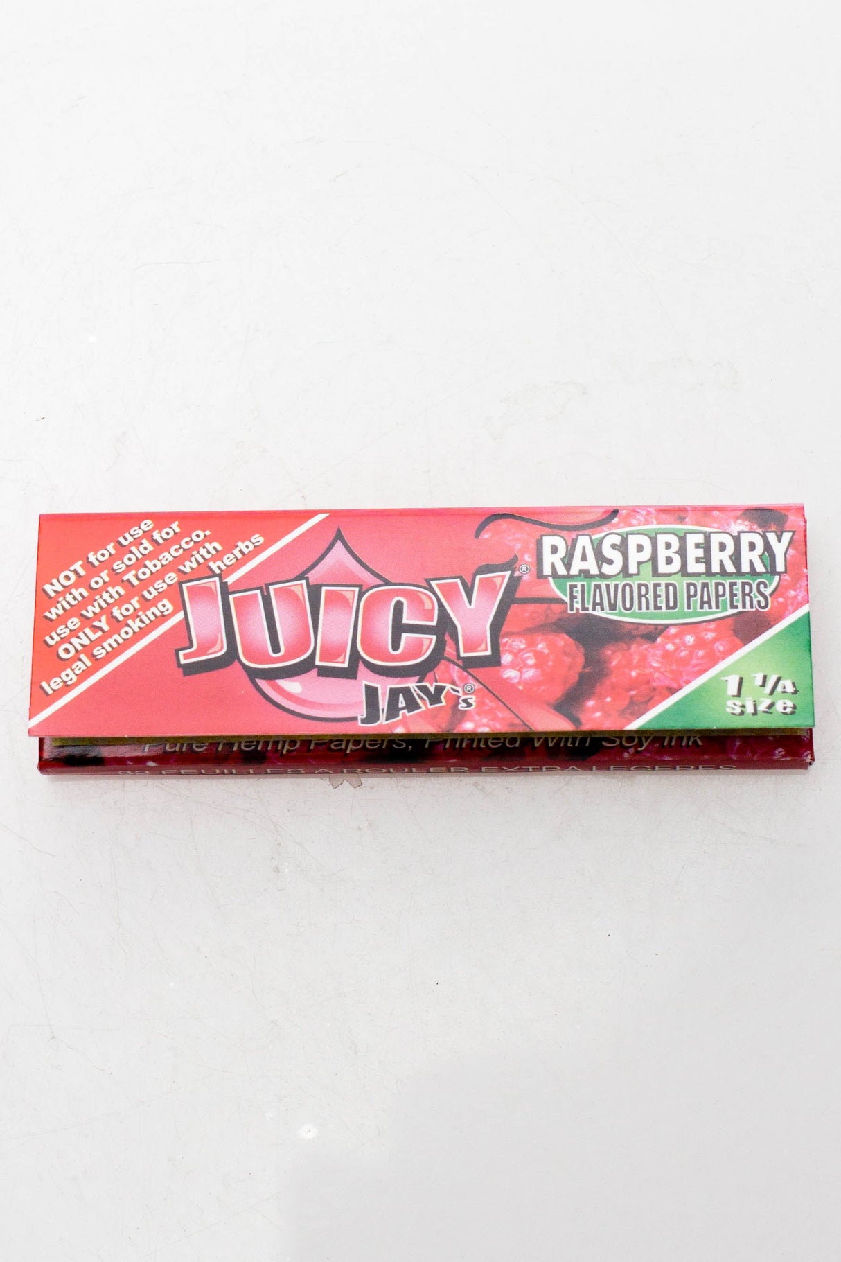 Juicy Jay’s Rolling Papers 1 - 1/4" Size ONE Raspberry