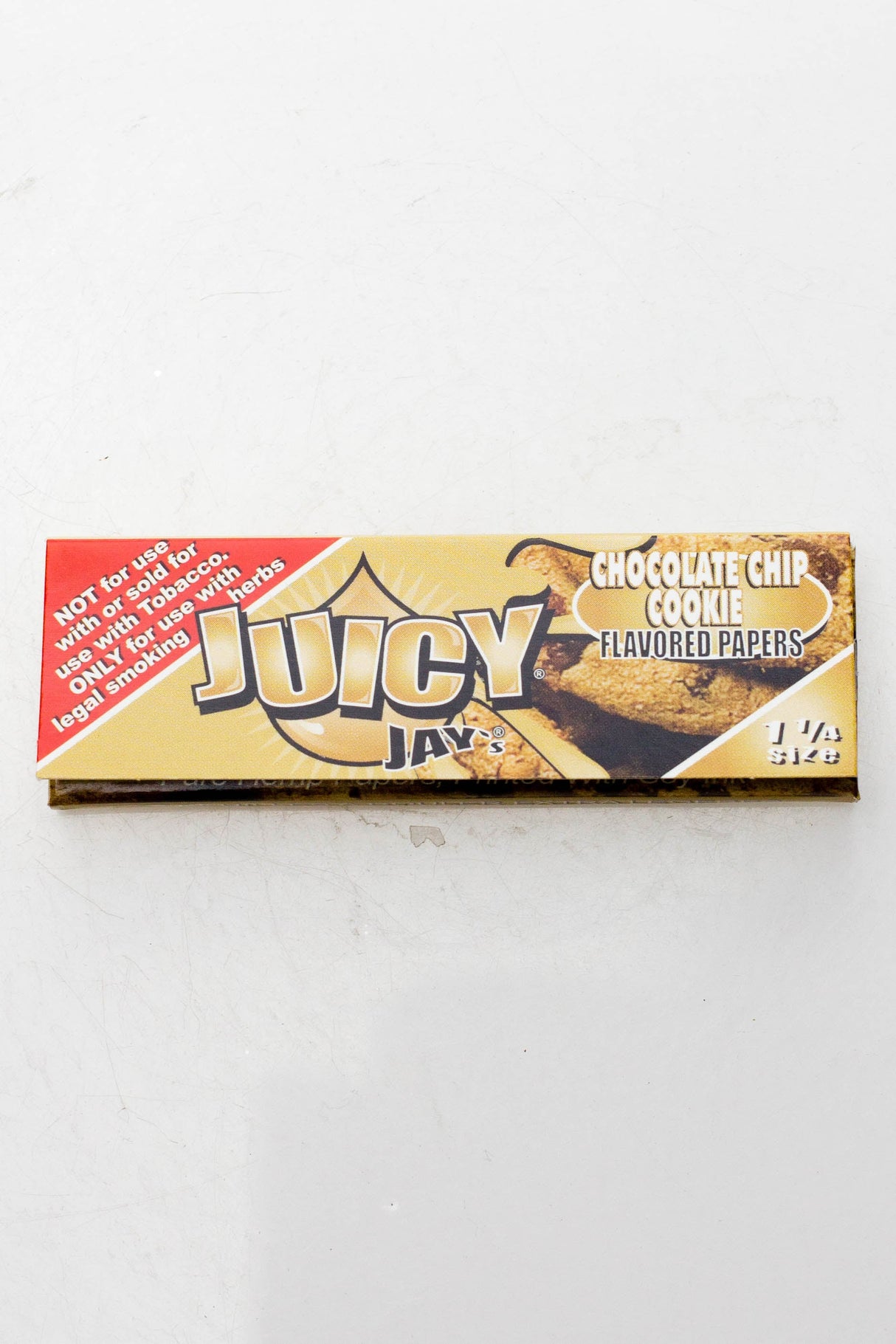Juicy Jay’s Rolling Papers 1 - 1/4" Size ONE Chocolate Chip Cookie Dough