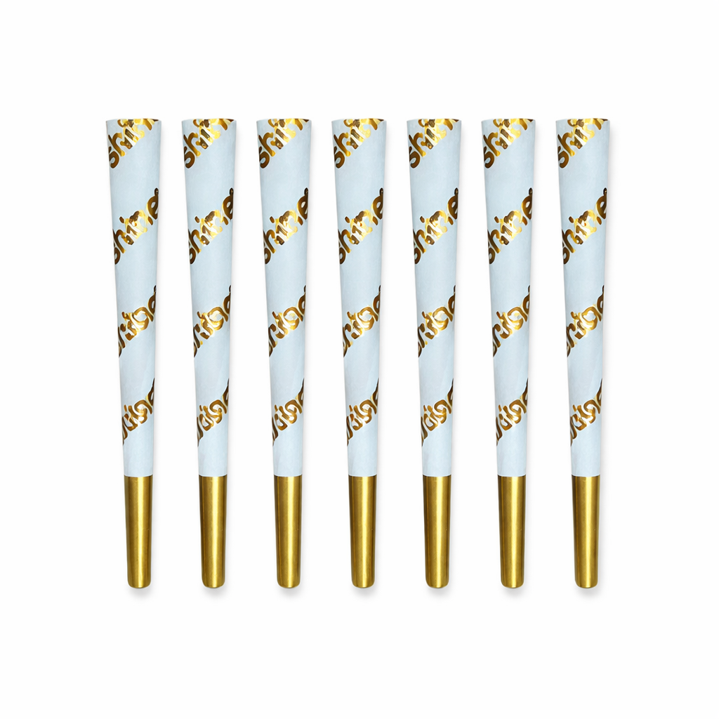 Shine | White 8-pack King Size Cones Pre-rolled Cone (Display Pack) Shine Papers