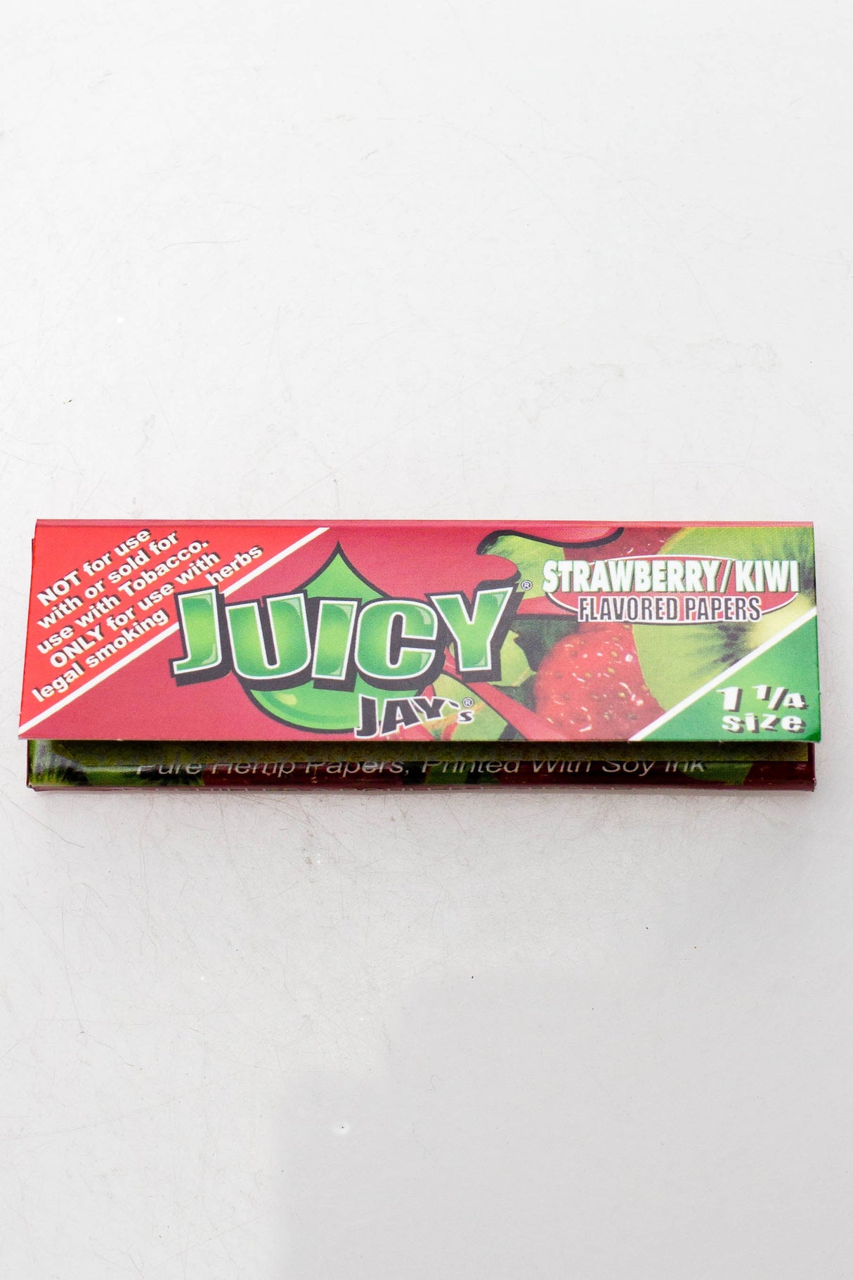 Juicy Jay’s Rolling Papers 1 - 1/4" Size ONE Strawberry & Kiwi