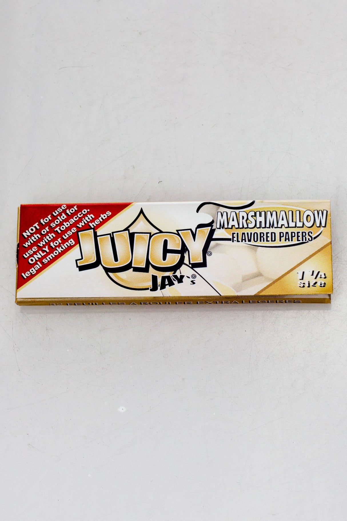 Juicy Jay’s Rolling Papers 1 - 1/4" Size ONE Marshmallow