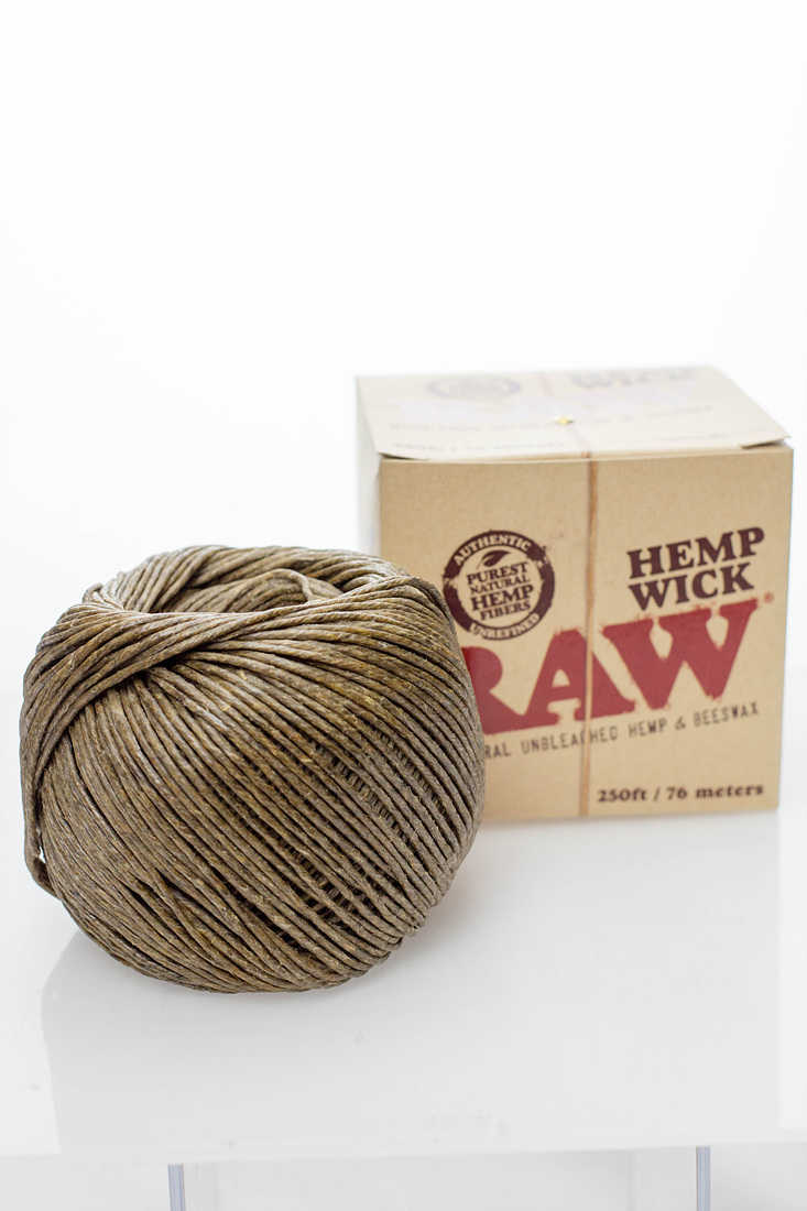 Raw Hemp Wick Single Pack ONE Large / 250 ft