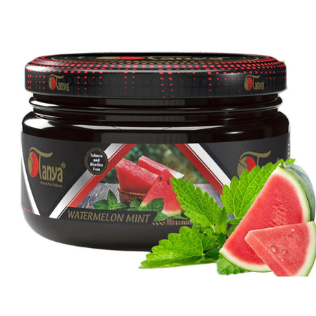 TANYA HOOKAH FLAVOR 250G CAN ZERO NICOTINE- ZERO TOBACCO Flavour Jatiimports LLC WATERMELON MINT
