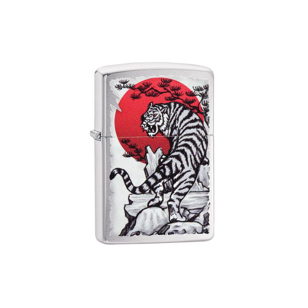 Zippo 29889 Asian Tiger Design Animal · Plant ONE